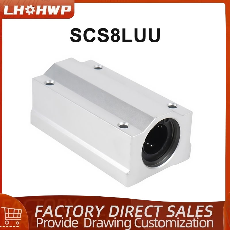 Linear Rod 8Mm - 1szt SC8LUU SCS8LUU 8mm Długi liniowy