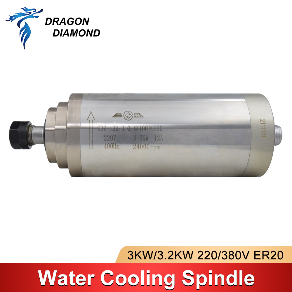 Water Cooled Spindle - ł 3KW chłodzony wodą zestaw silnika