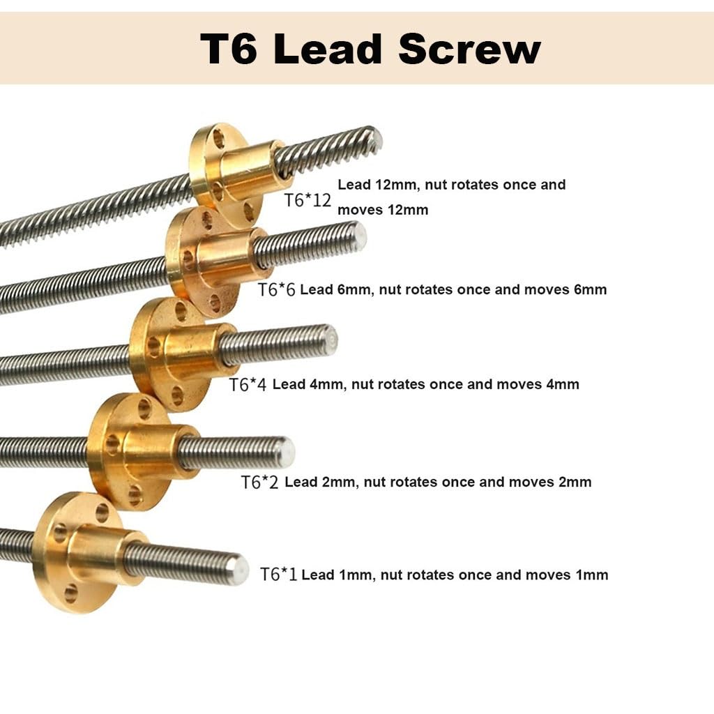 1 szt. T6 śruba pociągowa okrą – Lead Screw 8Mm recenzja i cena