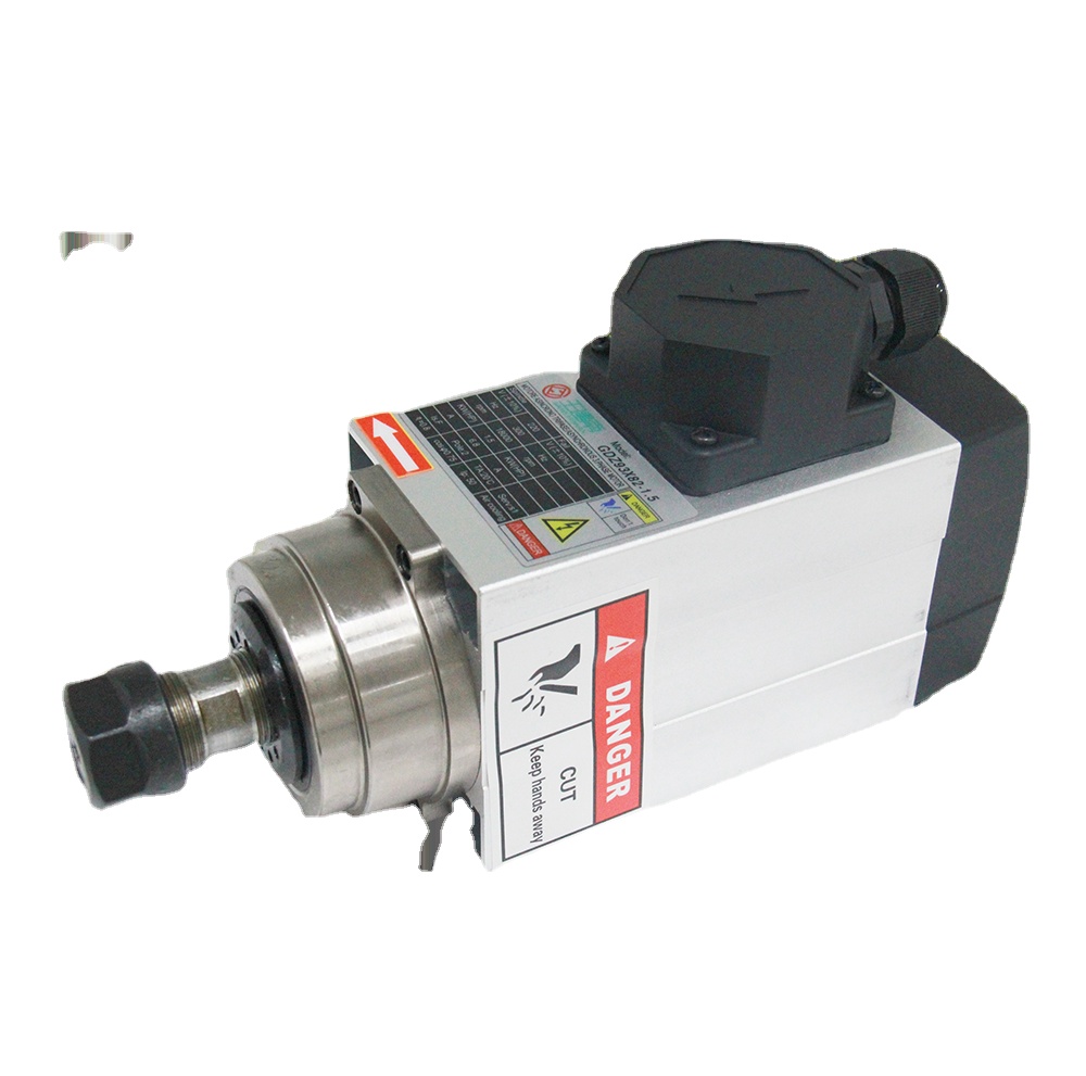 Wrzeciono CNC 1.5kW kwadratowe – Spindle Motor recenzja i cena