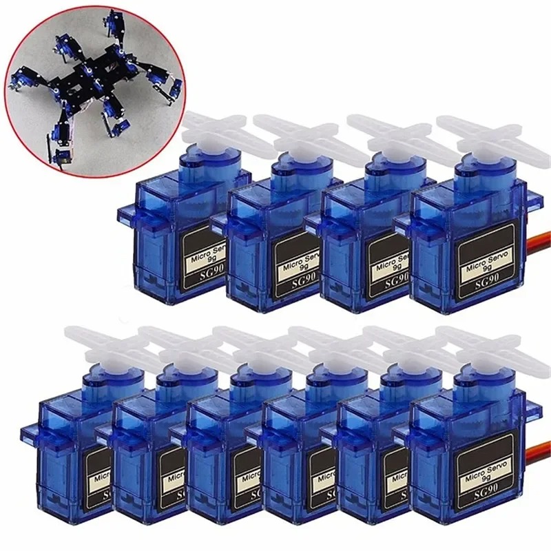 SG90 9G – miniaturowy serwomot – Servo 9G recenzja i cena
