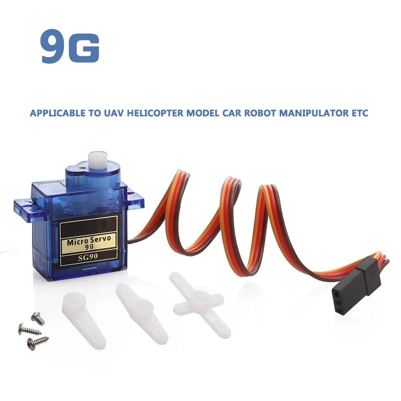 SG90 9G – miniaturowy serwomot – Servo 9G recenzja i cena