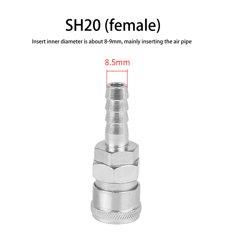 2 szt. Złączka pneumatyczna, s – Coupling 8Mm recenzja i cena
